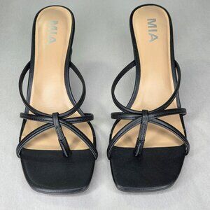 NWT MIA Women's Sybel Stiletto Heel Dress Sandals